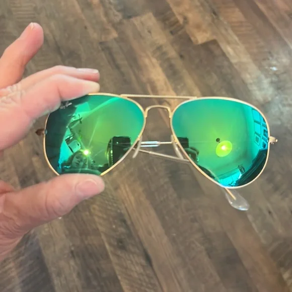 Rayban Aviator Sunglasses Ray Ban NWOT - Picture 4 of 5